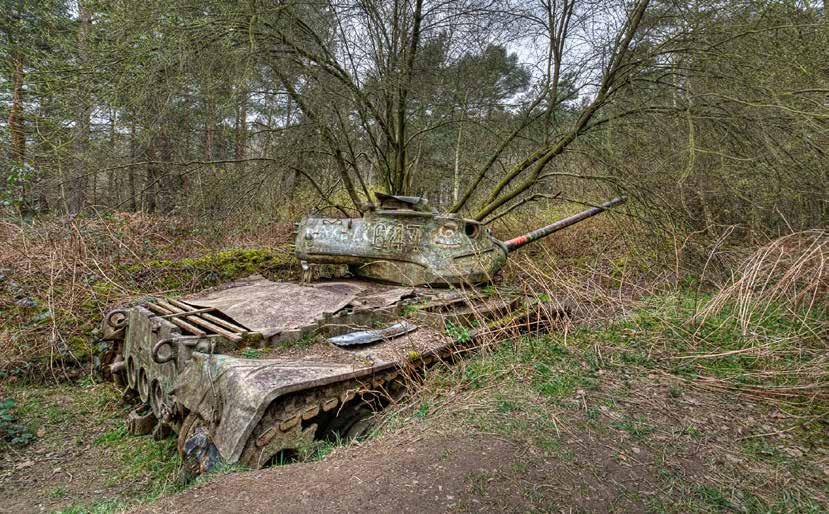 Stellingname: Lost Tanks - Marjolein Loppies losttanks