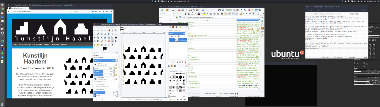 kunstlijn Haarlem Kunstlijn 2016: de laatste loodjes