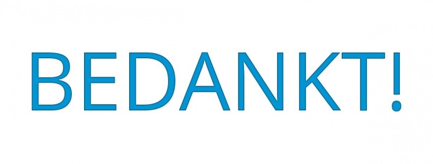 Bedankt
