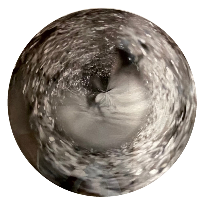 Clifton Mahangoe-Stillness of light 2020 3ZW-dia60cm Stillness of light