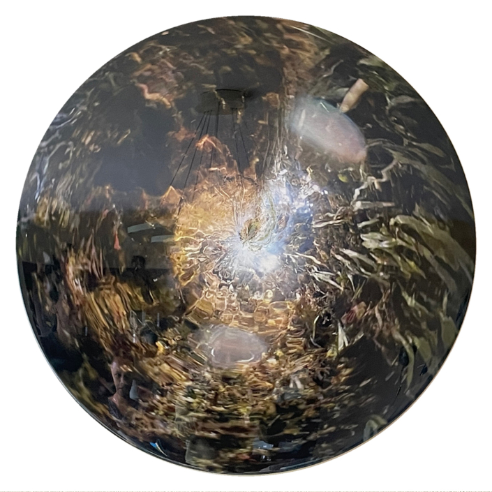 Clifton Mahangoe-Stillness of light 2020-Golden Angels-dia75cm Stillness of light 2020-Golden Angels