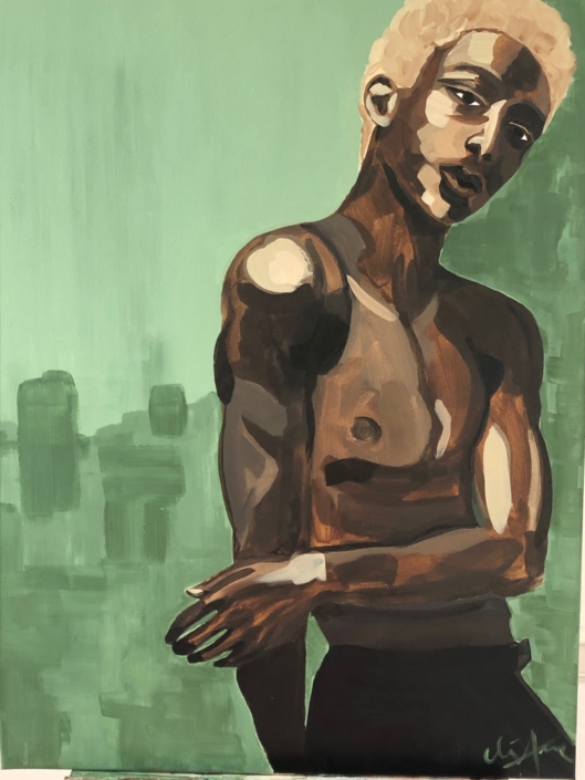 The Dancer_60 x80 cm_Chez_Freddy_Haarlem