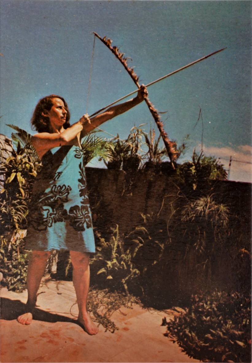 Anna Bella Geiger, Brasil nativo Brasil alienigena (detail), 1976-1977, 1 van de 18 postkaarten ,Museu de Arte de Sao Paulo Assis Chateaubriand