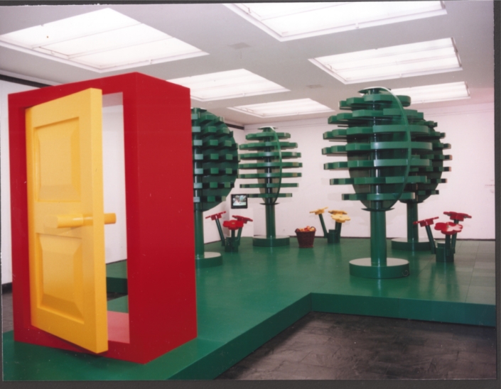 PINK de Thierry, Et In Arcadia Ergo Sum in Hamburg, 1990, Atelier PINK, Amsterdam-